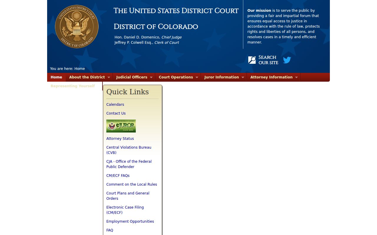 Federal Douglas County criminal court case source